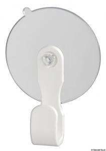 Gancio portaoggetti con ventosa